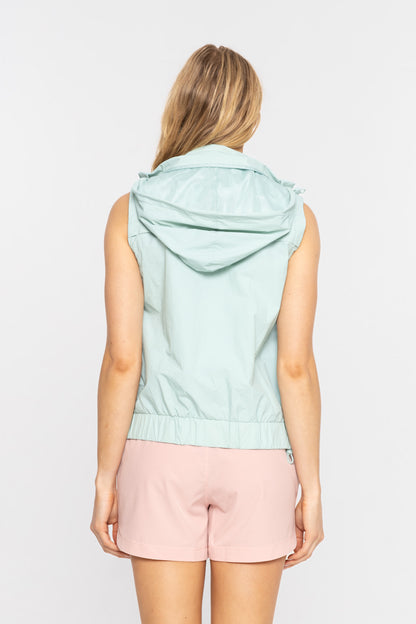 Abby Water Resistant Windbreaker Vest