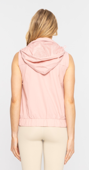 Abby Water Resistant Windbreaker Vest