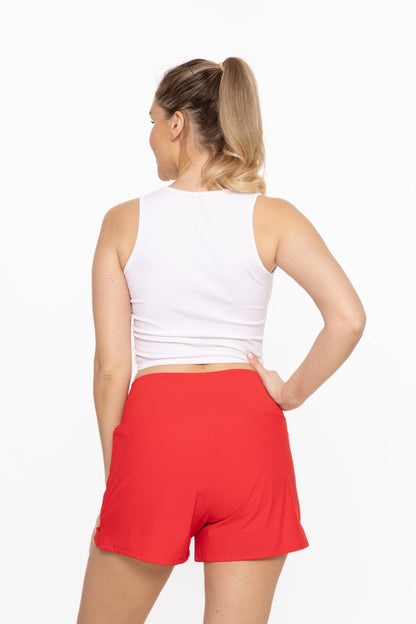 Dawn Seamless Ribbed V-Neck Crop Top